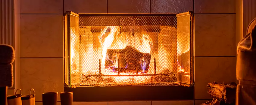 Mendota Hearth Landscape Fireplace Installation in Sunrise Manor, Nevada