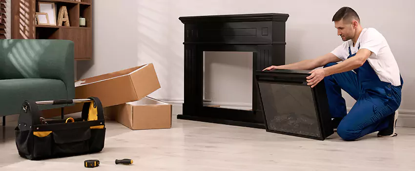 Old Rusted Metal Fireplace Repair And Replacement in Sunrise Manor, NV